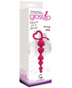 Gossip Hearts on a string