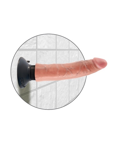 [PD5402-22] KING COCK 7" Vibrating Cock