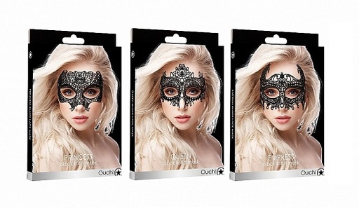 Ouch! Black Lace Mask