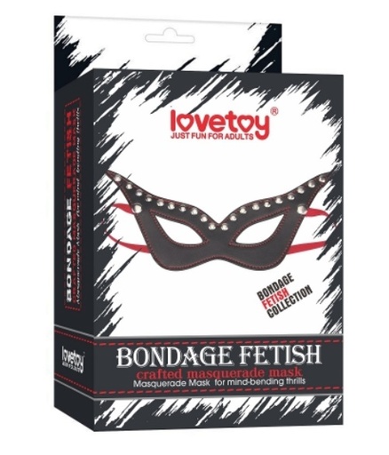 [LV1651] BONDAGE FETISH MASQUERADE MASK