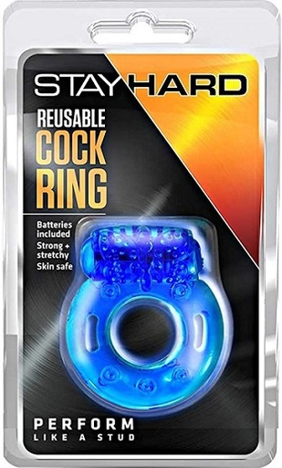 [BL-30802] STAY HARD COCK RING REUSABLE