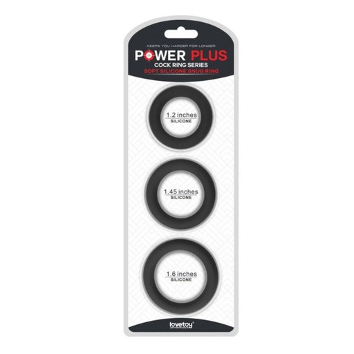 [LV443001] POWER PLUS COCK RING SERIES