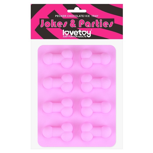 [LV765012] Pecker Chocolate Ice Tray