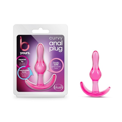 [BL-24510] B Yours Curvy Anal Plug - Rosa