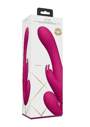 VIVE Suki - Vibrating Strapless Strap on Rabbit