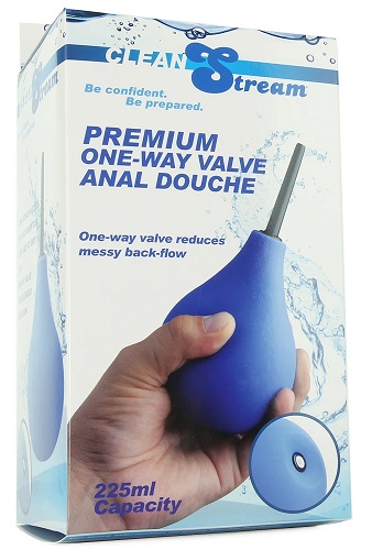 CLEAN Stream PREMIUM ONE-WAY VALVE ANAL DOUCHE