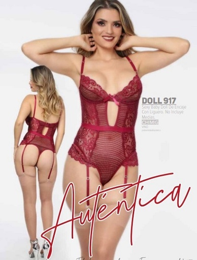 PantyLuk Baby Doll #917 Body Vino