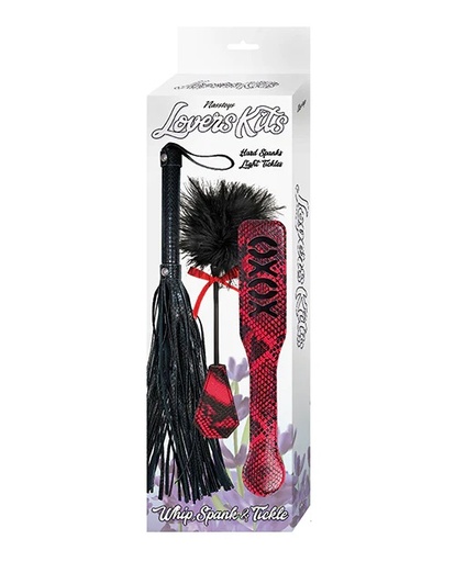 [NT3096] LOVERS KITS WHIP, TICKLE & PADDLE
