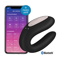 Satisfyer Double Joy - Negro