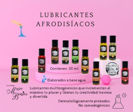 Lubricante Afrodisíaco - Chico