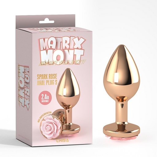 [CN-941412246] MATRIX MONT - Spark Rose Anal Plug - S