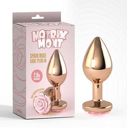 [CN-941412256] MATRIX MONT - SHOWY ROSE ANAL PLUG - M