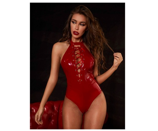 [LL039R] ML - Body Rojo Tirantes