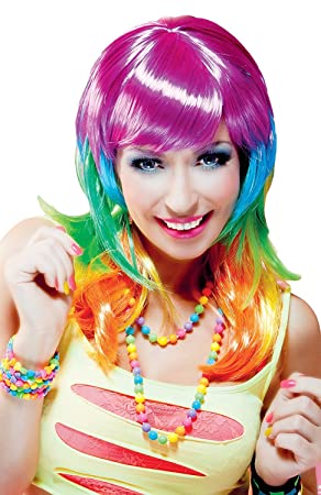 PELUCA LARGA RAINBOW