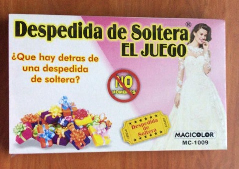 [SA130-1] Juego de Mesa - Despedida de Soltera