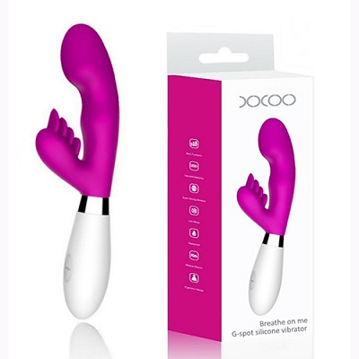 [A27285-3070801] XXOO Breathe on me G-spot silicone vibrator