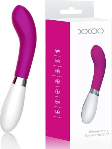 [A27265-3070808] XXOO Gimme more Silicone vibrator
