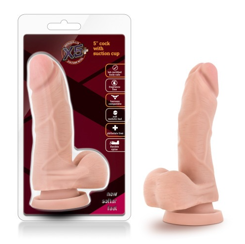 [BL-57563] X5+ 5" cock with suction cup