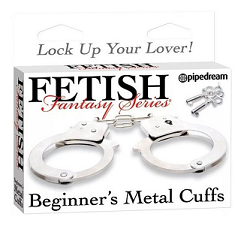 [PD3800-00] FETISH Fantasy Series Beginner´s Metal Cuffs