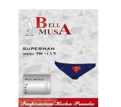 [TM117] BELLA MUSA TANGA SUPERMAN