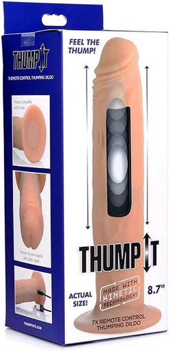 [AF970-SMALL] THUMPIT 7X REMOTE CONTROL THUMPING DILDO