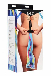 [AF641] TAILZ RAINBOW PONY TAIL ANAL PLUG