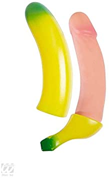 [XX034] Sexy Hot Plátano Sexy Plástico