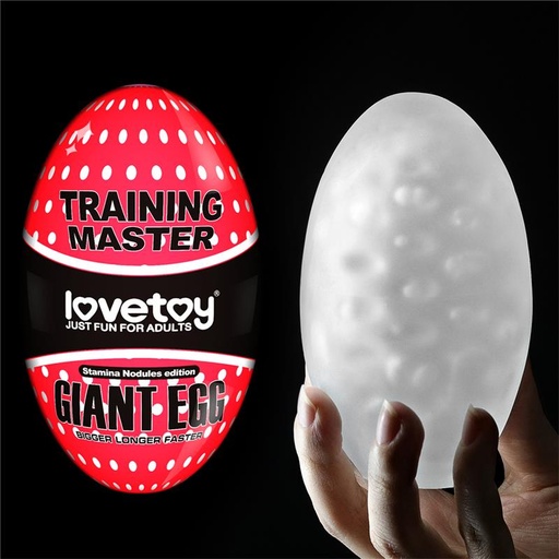 [LV350001] TRAINING MASTER GIANT EGG - Rojo