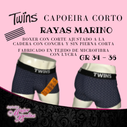 CAPOEIRA CORTO RAYAS MARINO - TWINS