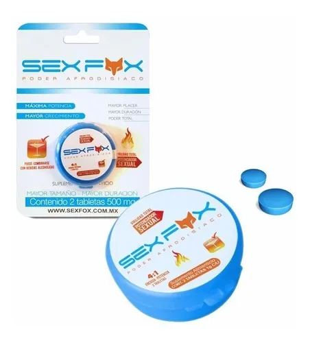 SEX FOX FÓRMULA MASCULINA