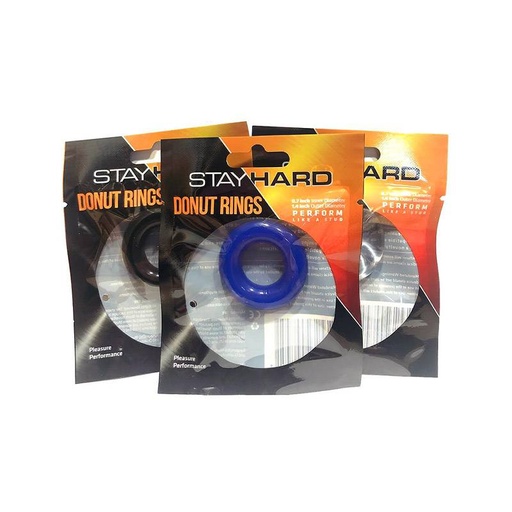 Stay Hard DONUT RINGS